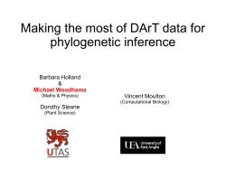 Making the most of DArT data for phylogenetic inference