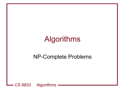 Algorithms