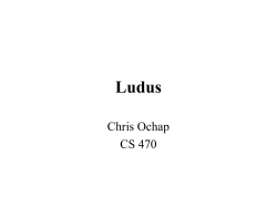 Ludus Final Presentation