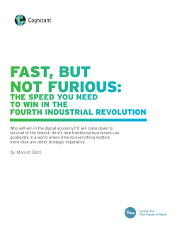 Fast But Not Furious: The Speed You Need to Win in the