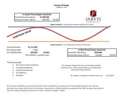 Income Strategy In Good Times/Upper Guardrail In Bad Times