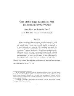 Core#stable rings in auctions with independent private values"