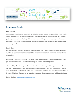 Experience Details - Consumers Credit Union