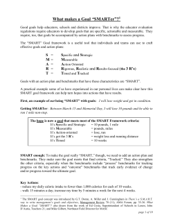 ESE SMART Goals Workshop Handout 6