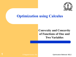 Optimization Techniques