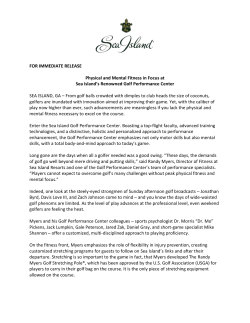 FOR IMMEDIATE RELEASE Physical and