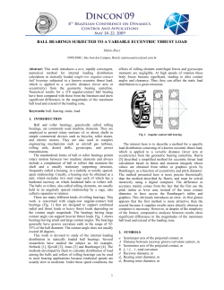 ball bearings subjected to a variable eccentric - plutao:80