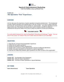 Game Operations - Bremen High School District 228