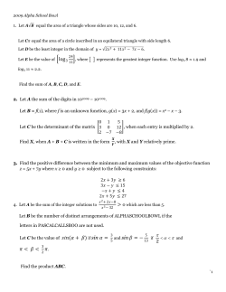 Let C be the value of (     + ) if sin = and sin