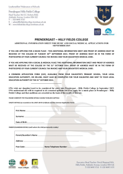 prendergast * hilly fields college