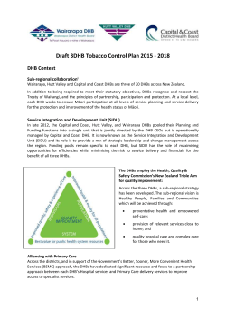 3DHB Tobacco Control Plan