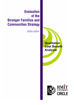 Comparative qualitative cost benefit analysis of the