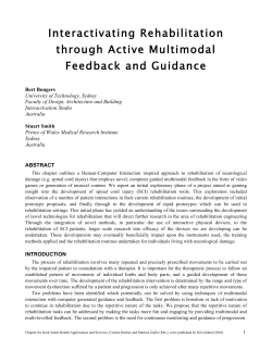 Interactive Rehabilitation print