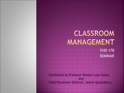 classroom management