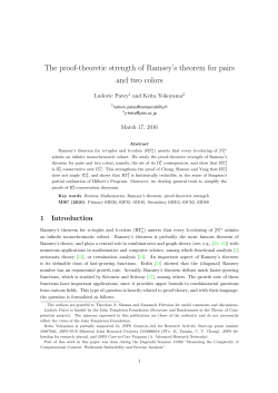 The proof-theoretic strength of Ramsey`s theorem for pairs and two