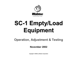 sc-1 empty - Wabtec Corporation