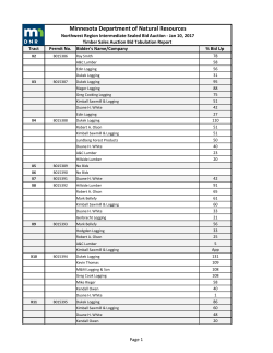 Northwest Region Intermediate Sealed Bid