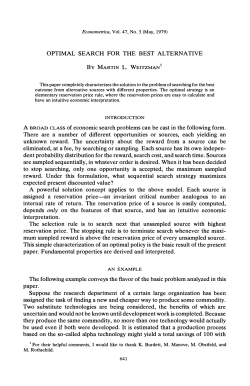Optimal Search for the Best Alternative