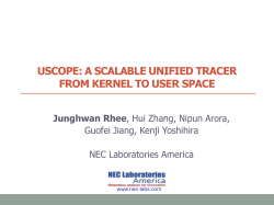 Uscope: A Scalable Unified Tracer from Kernel to User Space