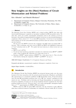 Hardness of Circuit Minimization and Related Problems