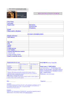 the form for email registration