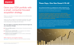 Grow your DDA portfolio with a smart, consumer-focused