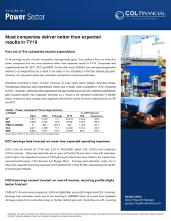 Most companies deliver better than expected results