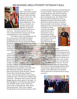 milwaukee)area)student)veteran`s)ball