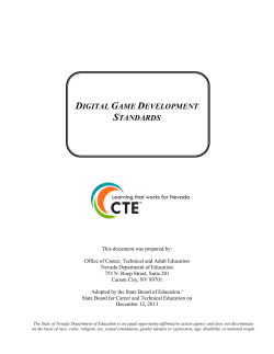 digital game development standards