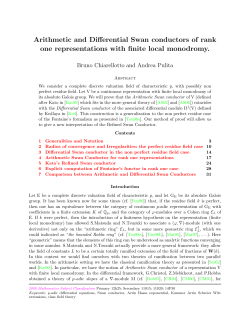 Arithmetic and Differential Swan conductors of rank one