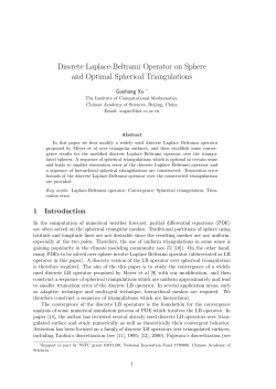 Discrete Laplace-Beltrami Operator on Sphere and Optimal
