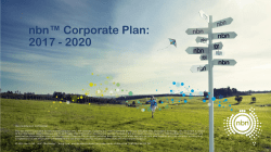 nbn media presentation Corporate Plan 2017