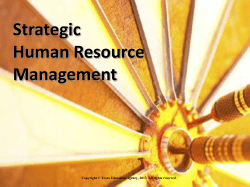 Introduction to Human Resource Management