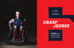 Eric NEwbykicks ass in the hard-hitting sport of wheelchair rugby