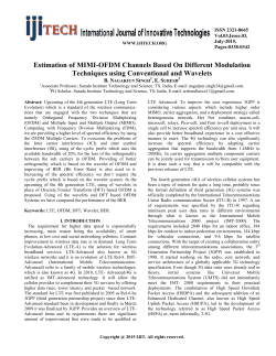 Estimation of MIMI-OFDM Channels Based On Different Modulation