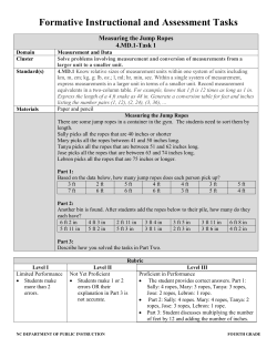 4.MD Tasks - 3-5 Formative Instructional and Assessment Tasks