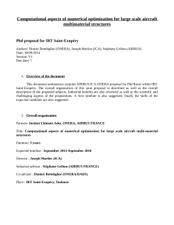Computational aspects of numerical optimization for large scale