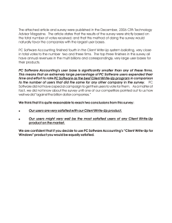 PC SOFTWARE 107.indd - PC Software Accounting