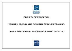 Professional Practice – Teaching