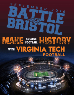 football - Hokie Sports
