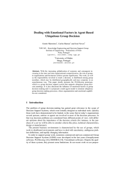 Dealing with Emotional Factors in Agent Based Ubiquitous