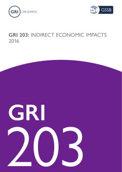 gri 203: indirect economic impacts 2016