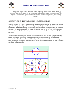 Power Play - Hockey Player Developer
