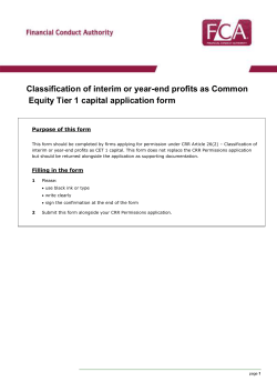 Article 26(2) self-assessment form