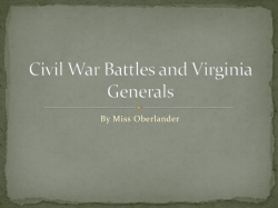 Civil War Battles