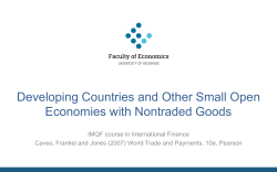 The Balance of Payments Accounts