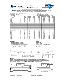 b232iunvel-n - Universal Lighting Technologies