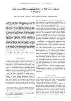 Grid-Based Data Aggregation for Wireless Sensor Networks