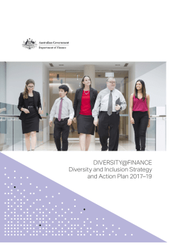 Diverstiy and Inclusion Strategy and Action Plan 2017/19