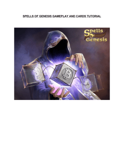 spells of genesis gameplay and cards tutorial